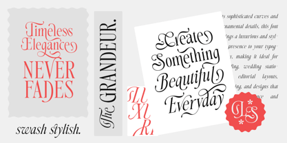 Morvella Font Poster 5