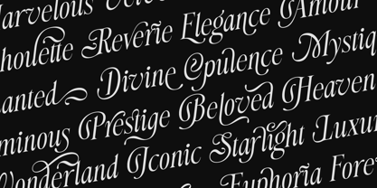 Morvella Font Poster 3