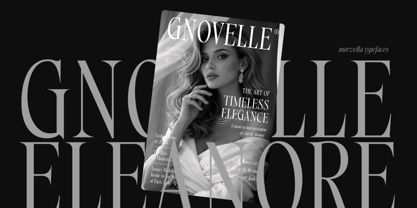 Morvella Font Poster 9