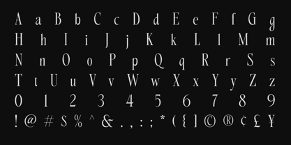 Morvella Font Poster 7