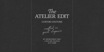 Papeterie Dupont Font Poster 4