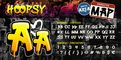 Hoopsy Font Poster 2