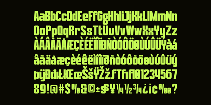 Bagile Font Poster 9