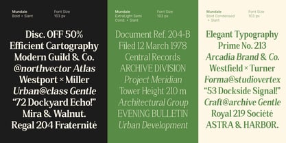 Mundale Font Poster 14