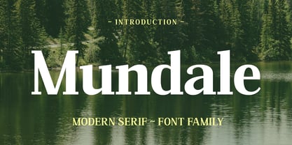 Mundale Font Poster 1