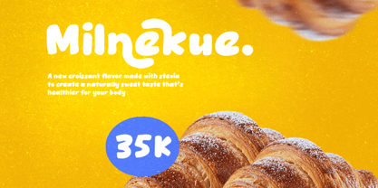 Butter Toast Font Poster 8