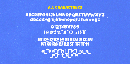 Butter Toast Font Poster 5