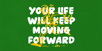 Butter Toast Font Poster 2