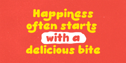 Butter Toast Font Poster 6