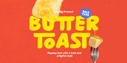 Butter Toast Font Poster 1