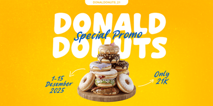 Butter Toast Font Poster 3