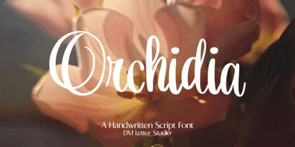 Orchidia Font Poster 1