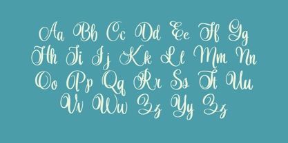 Orchidia Font Poster 9
