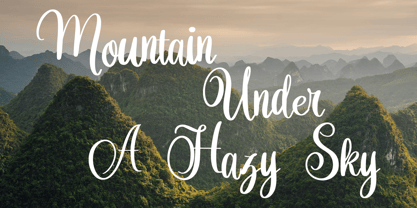 Orchidia Font Poster 5