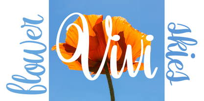 Orchidia Font Poster 2