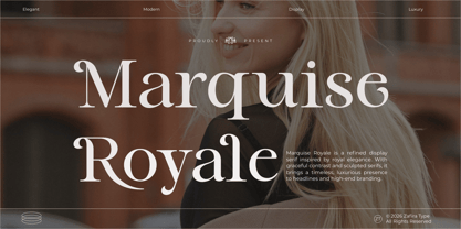 Marquise Royale Font Poster 1