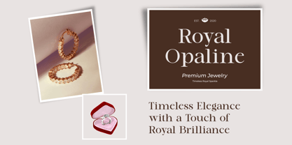 Marquise Royale Font Poster 2