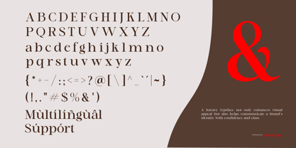 Marquise Royale Font Poster 12