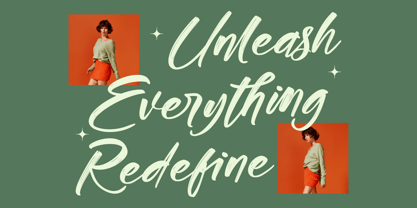 Bonats Restorty Font Poster 6