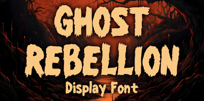 Ghost Rebellion Font Poster 1