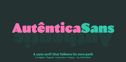 Autêntica Sans Font Poster 1