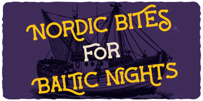 Smorrebrod Font Poster 4
