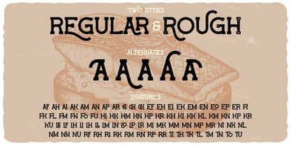 Smorrebrod Font Poster 5