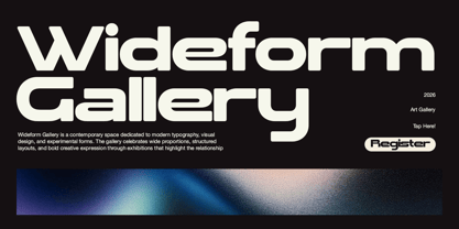 Qianor Font Poster 3