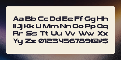 Qianor Font Poster 9