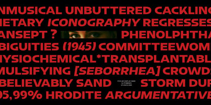 Povlar Font Poster 6