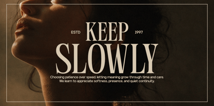 GC Polaire Font Poster 10