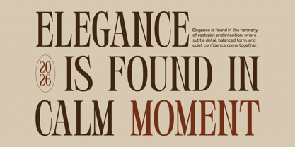 GC Polaire Font Poster 7