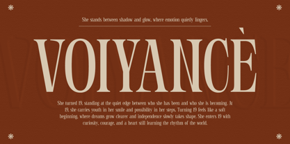 GC Polaire Font Poster 12