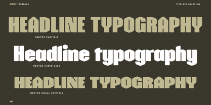 Hektos Font Poster 2