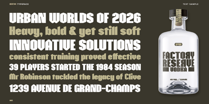 Hektos Font Poster 6