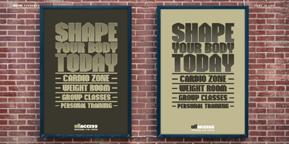 Hektos Font Poster 13