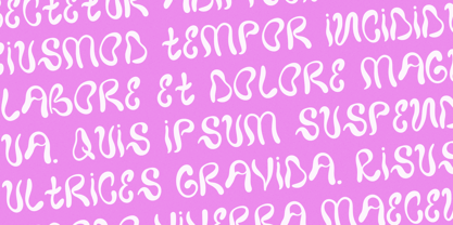 IT Slurvanta Font Poster 9