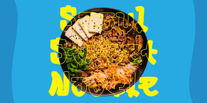 Samgye Style Font Poster 4