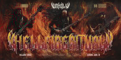 Brocore Font Poster 9