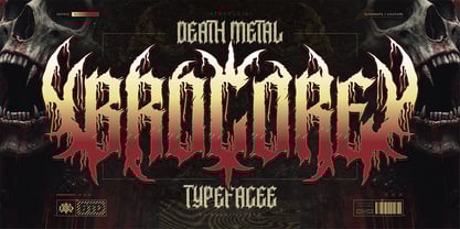 Brocore Font Poster 1