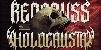 Brocore Font Poster 7