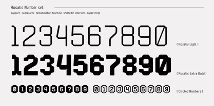 Rosalis Font Poster 4