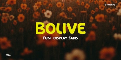 Bolive Font Poster 1