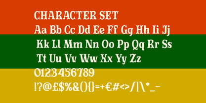 Carnival Street Font Poster 5