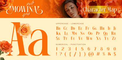 Mowina Font Poster 2