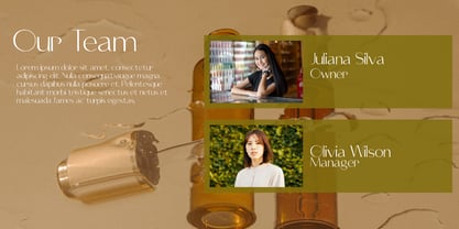 Murisa Evangelista Font Poster 5