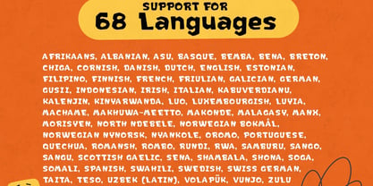 Lava Lounge Font Poster 5