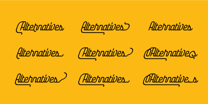 Yasemin Font Poster 5