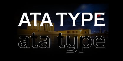 Ata Font Poster 2