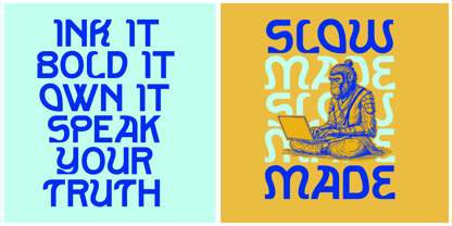 Gnosium Font Poster 4